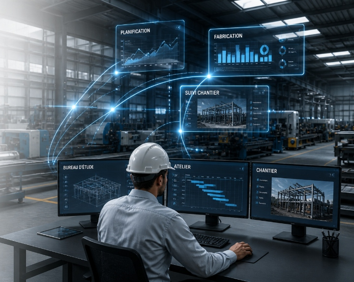 Connexion des flux métier : Bureau, Atelier, Chantier - Cogitaven